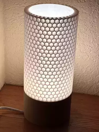 Honeycomb Lamp 3D print model