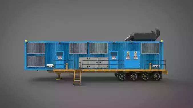 industrial mining genset