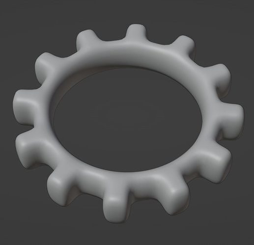 Gear Model Free 3D model