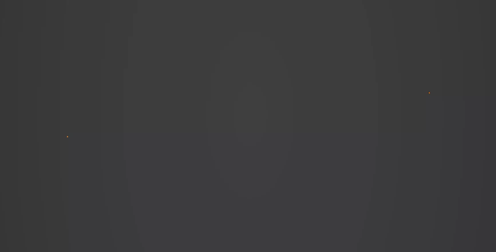 2 Verts Exactly 1 Meter Apart on the X Axis Free low-poly 3D model_0