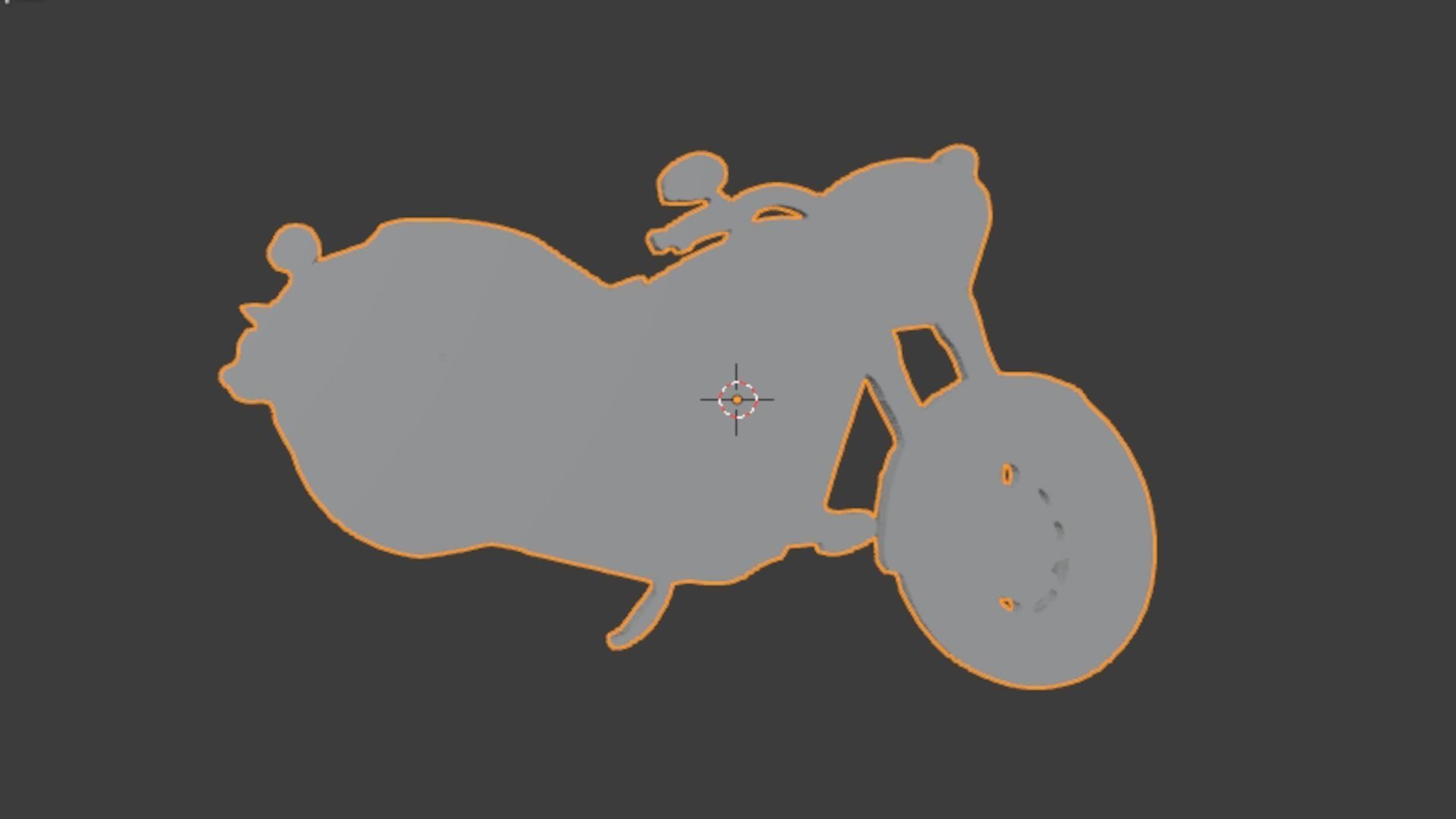 Motorcycle pendant -02 printable jewelry 3D print model_5