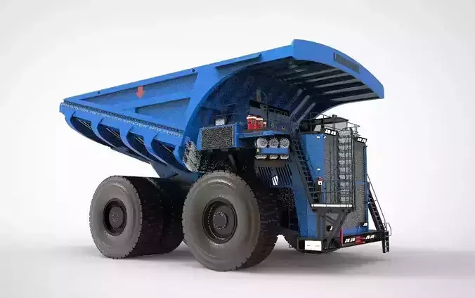 heavy mining truck 
