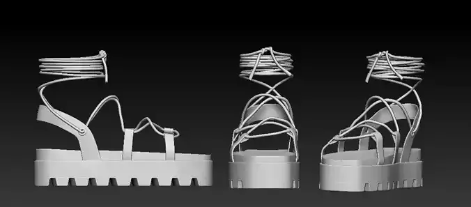 OFLSL25 - Bree Sandals Short