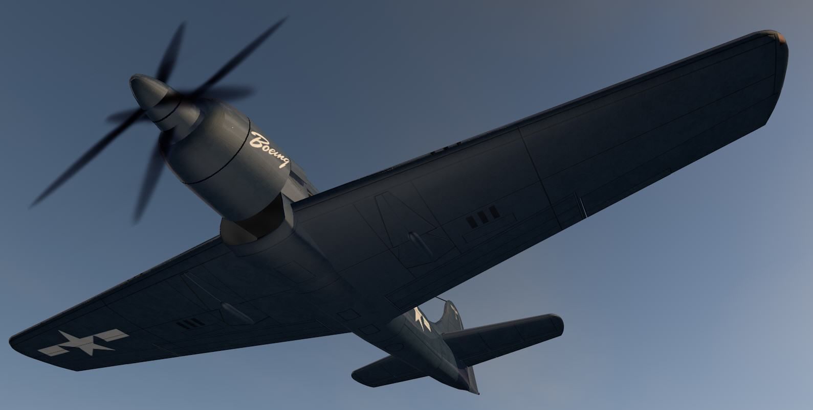 Boeing XF8B-1 3D model_13