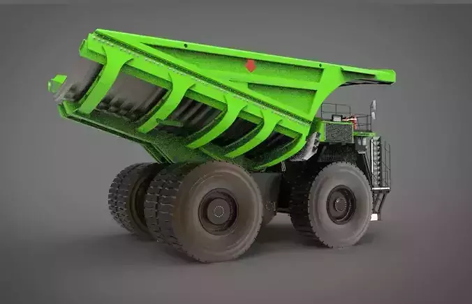 heavy mining truck