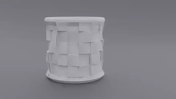 Pen Holder square pattern 