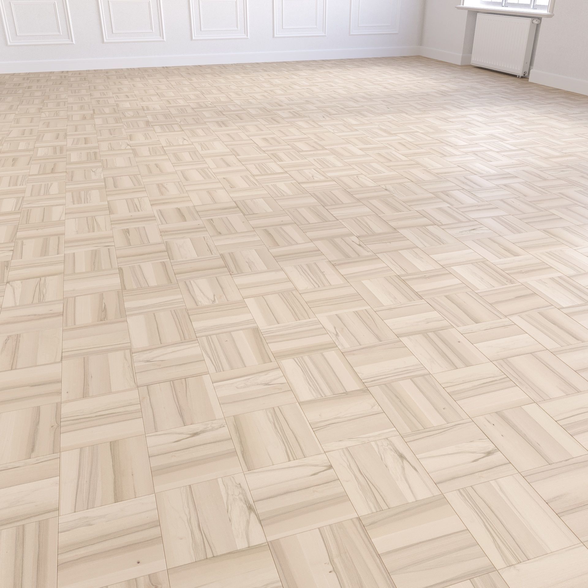 Parquet - Laminate - Wooden floor 2 in 1 Low-poly 3D model_5