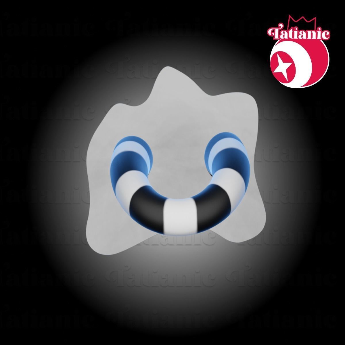 Beetlejuice Sandworm key holder 3D print model_9