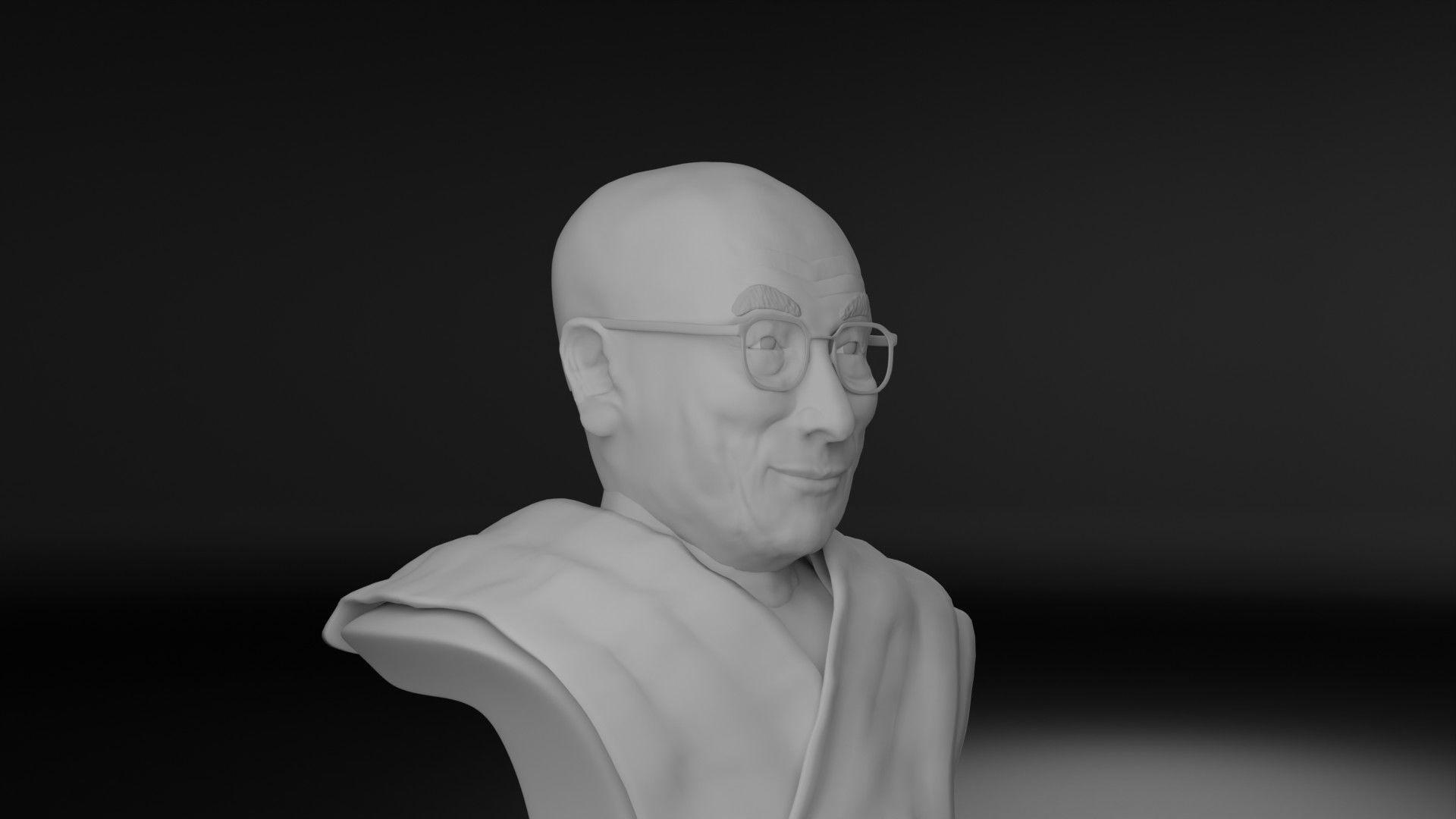 Dalai Lama 3D model_21