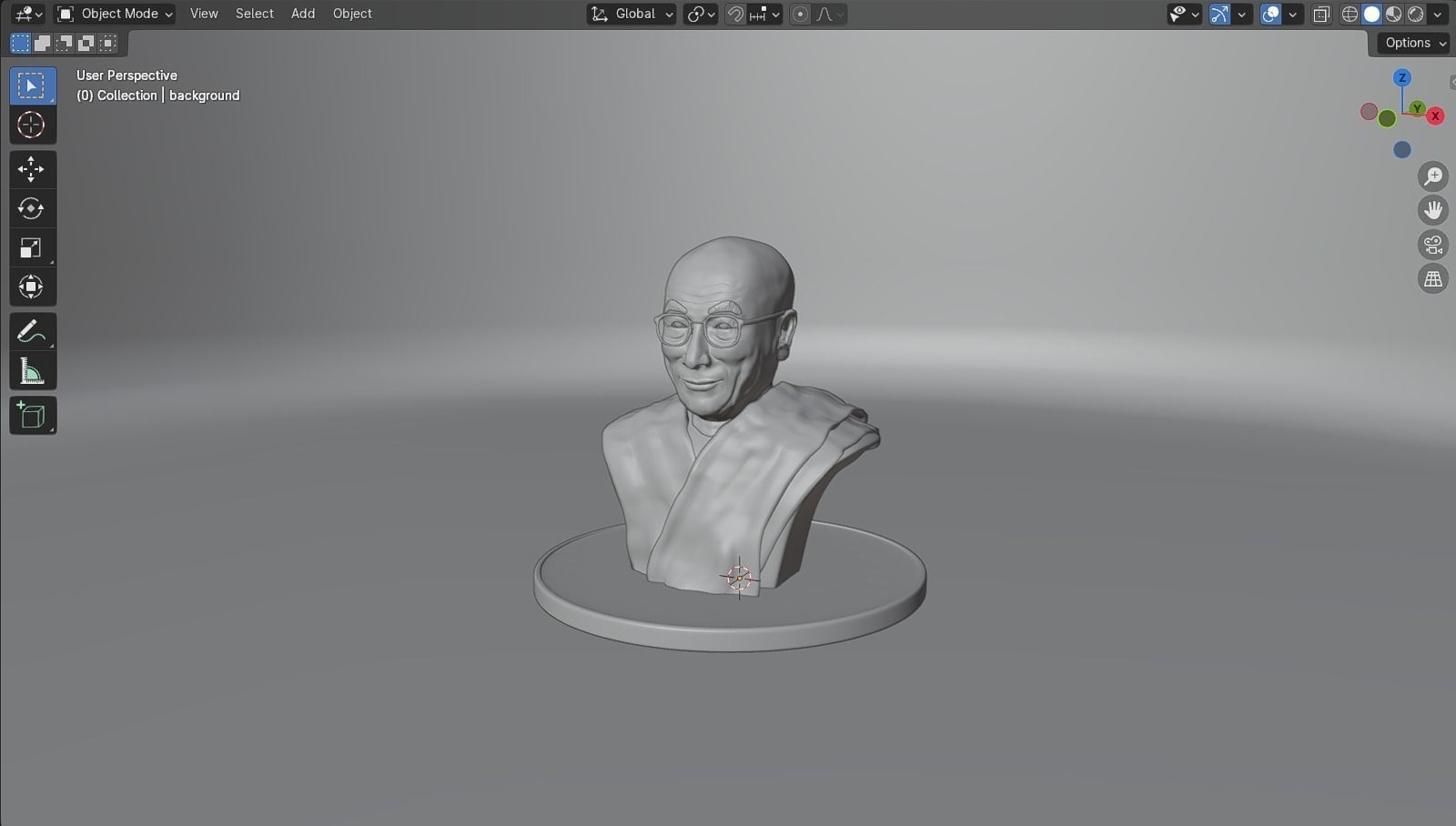 Dalai Lama 3D model_28