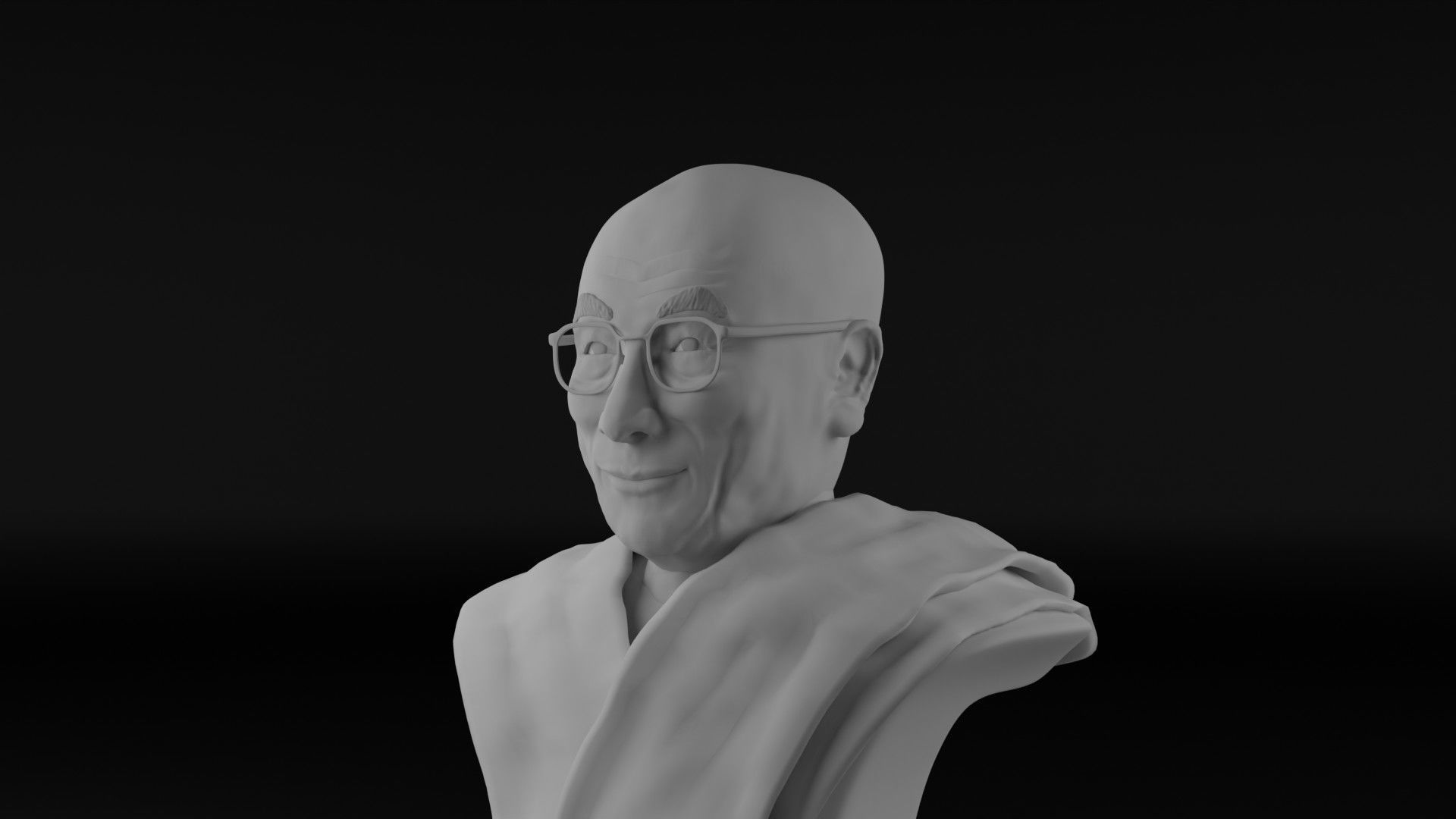 Dalai Lama 3D model_26