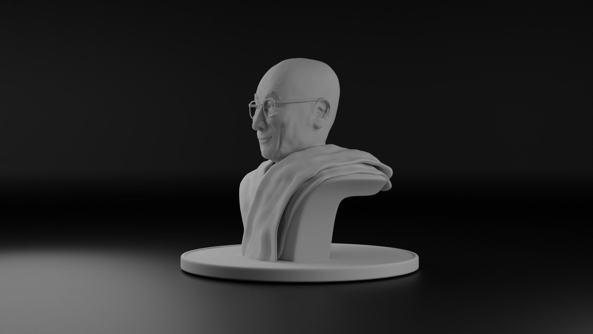 Dalai Lama 3D model_15