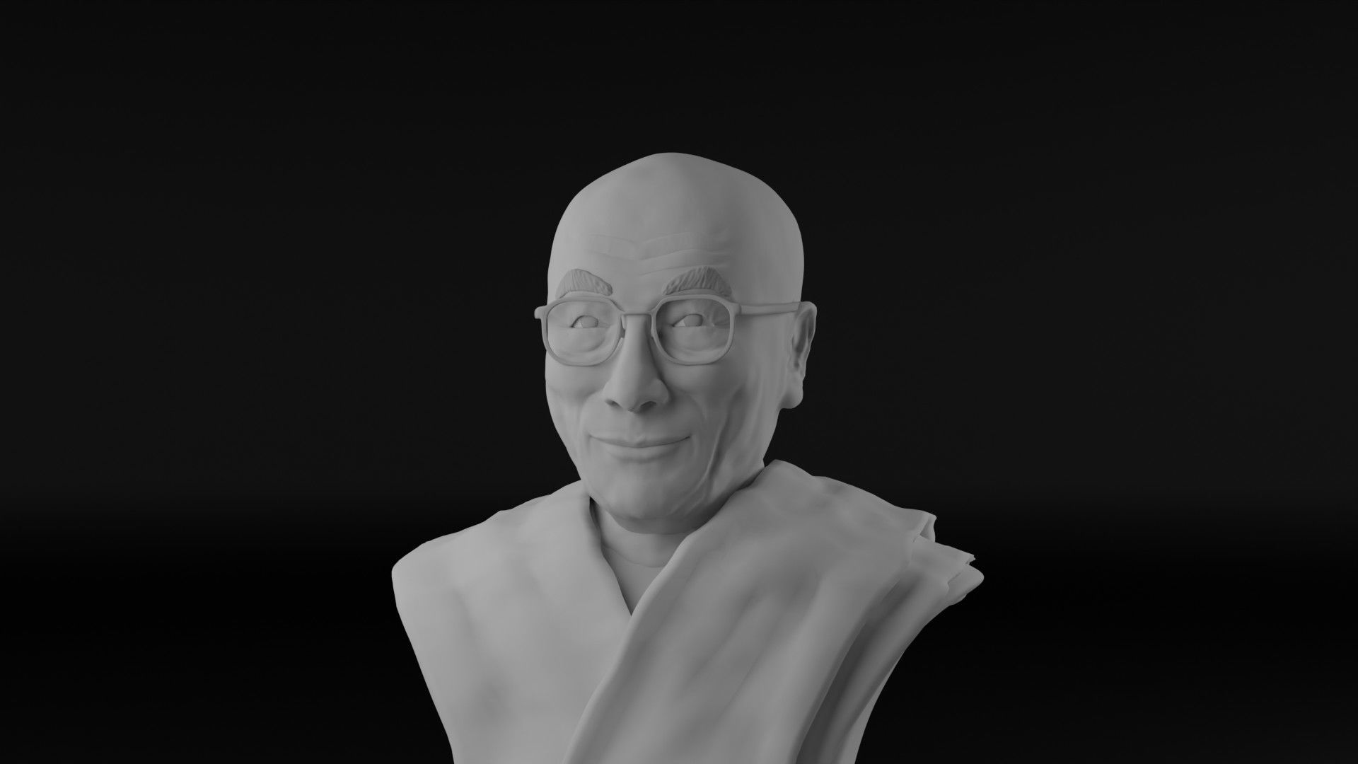 Dalai Lama 3D model_25