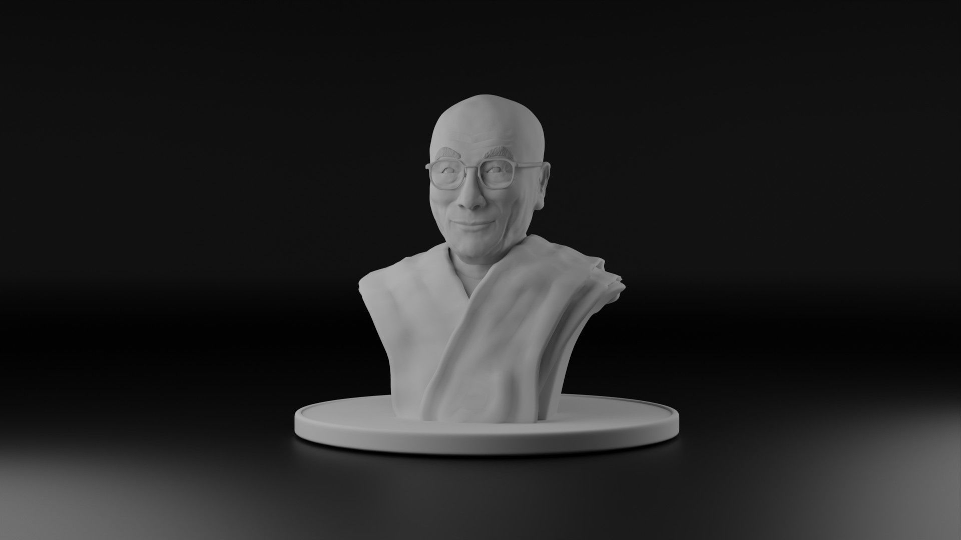 Dalai Lama 3D model_17
