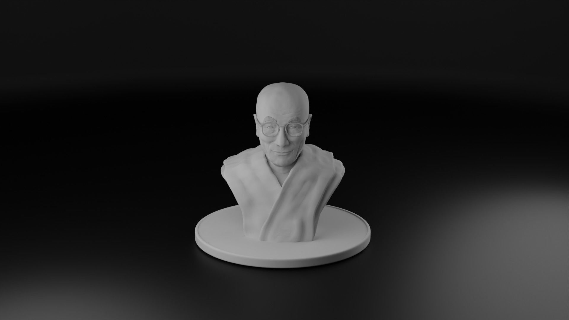 Dalai Lama 3D model_27