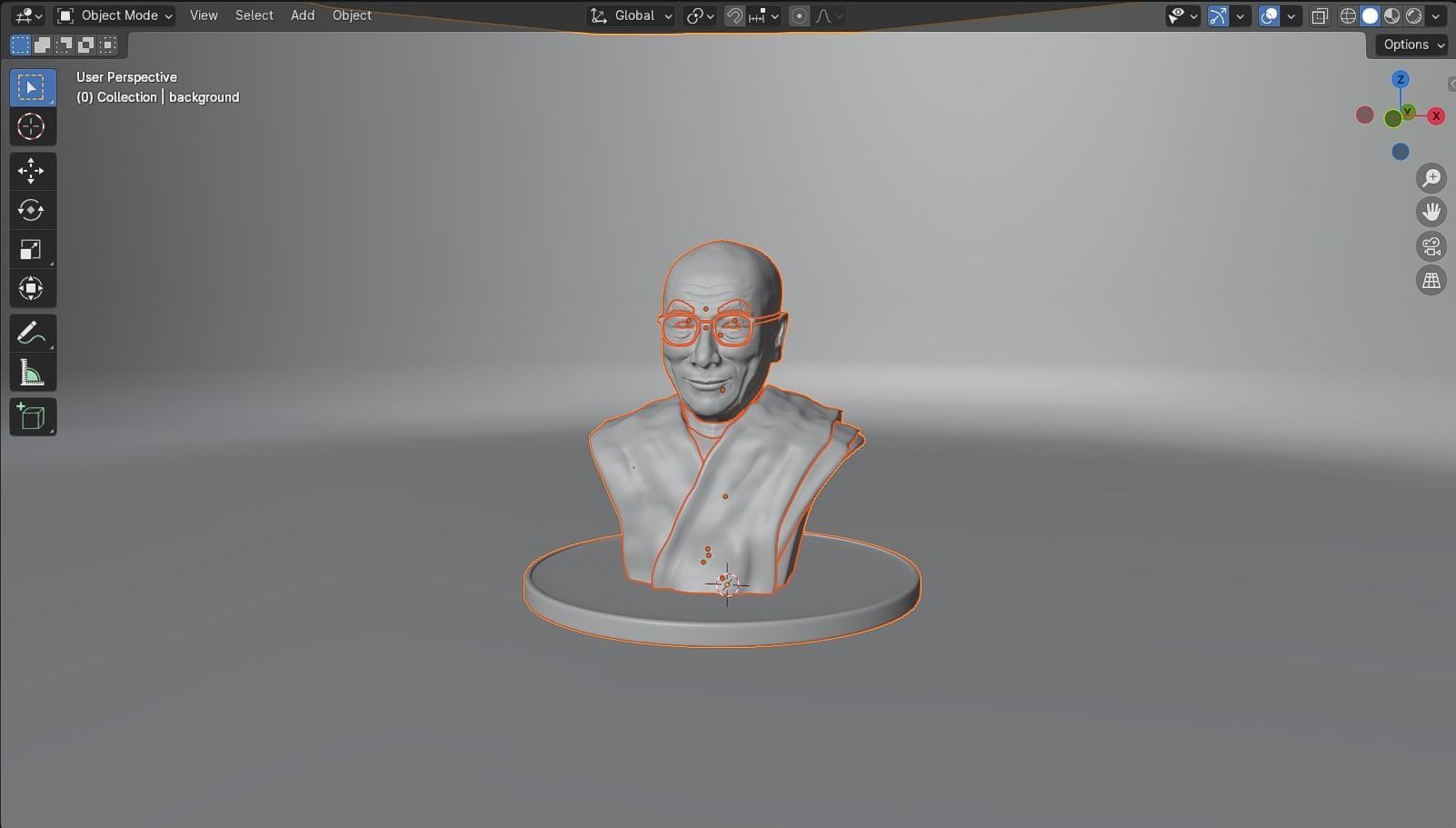 Dalai Lama 3D model_33