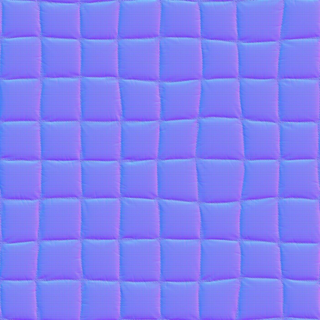 Keaton Four Poster Bed 3D model_7