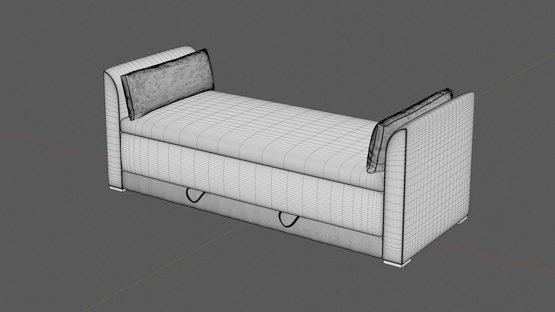 Lunaera Daybed 3D model_5