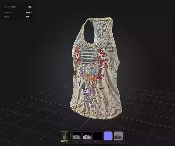 PostApocalyptic Top PBR 4k 