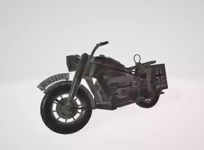GERMAN WW2 Motor Bike