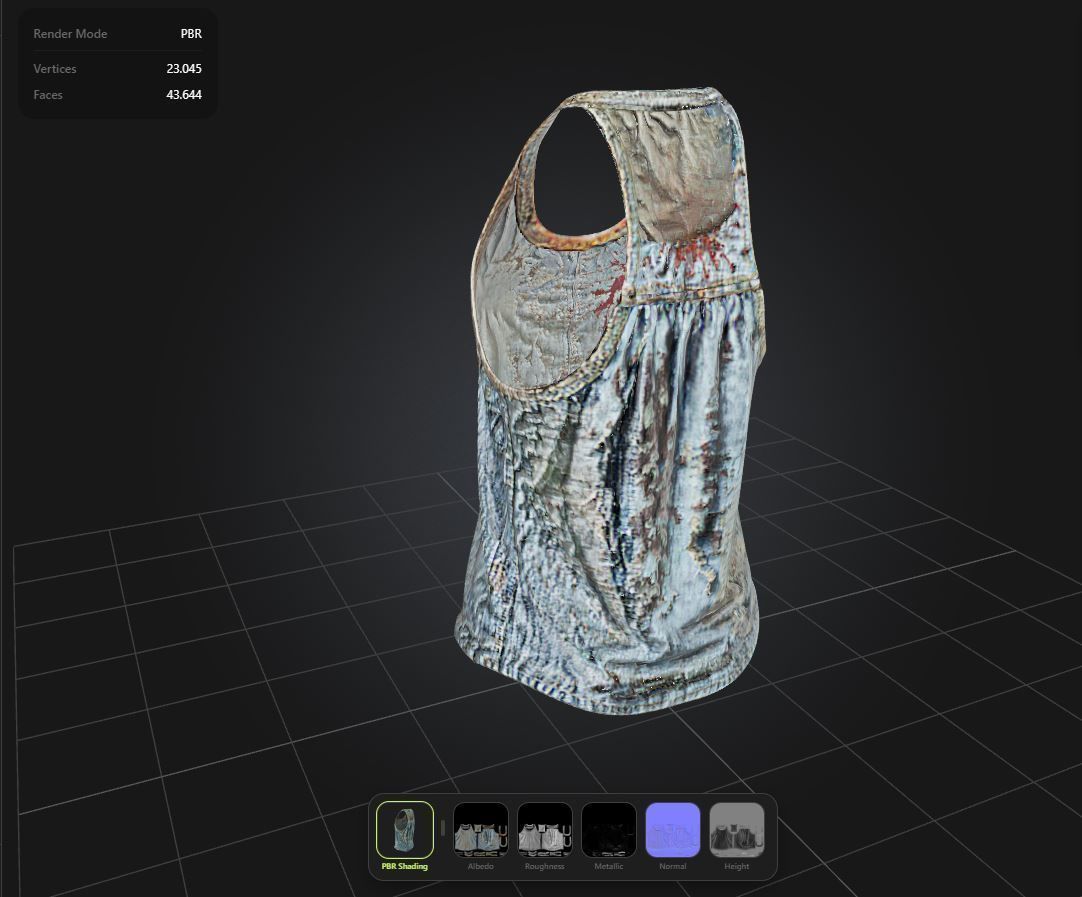 PostApocalyptic Top PBR 4k Low-poly 3D model_1