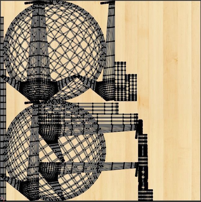 Coffee Table 3D model_3