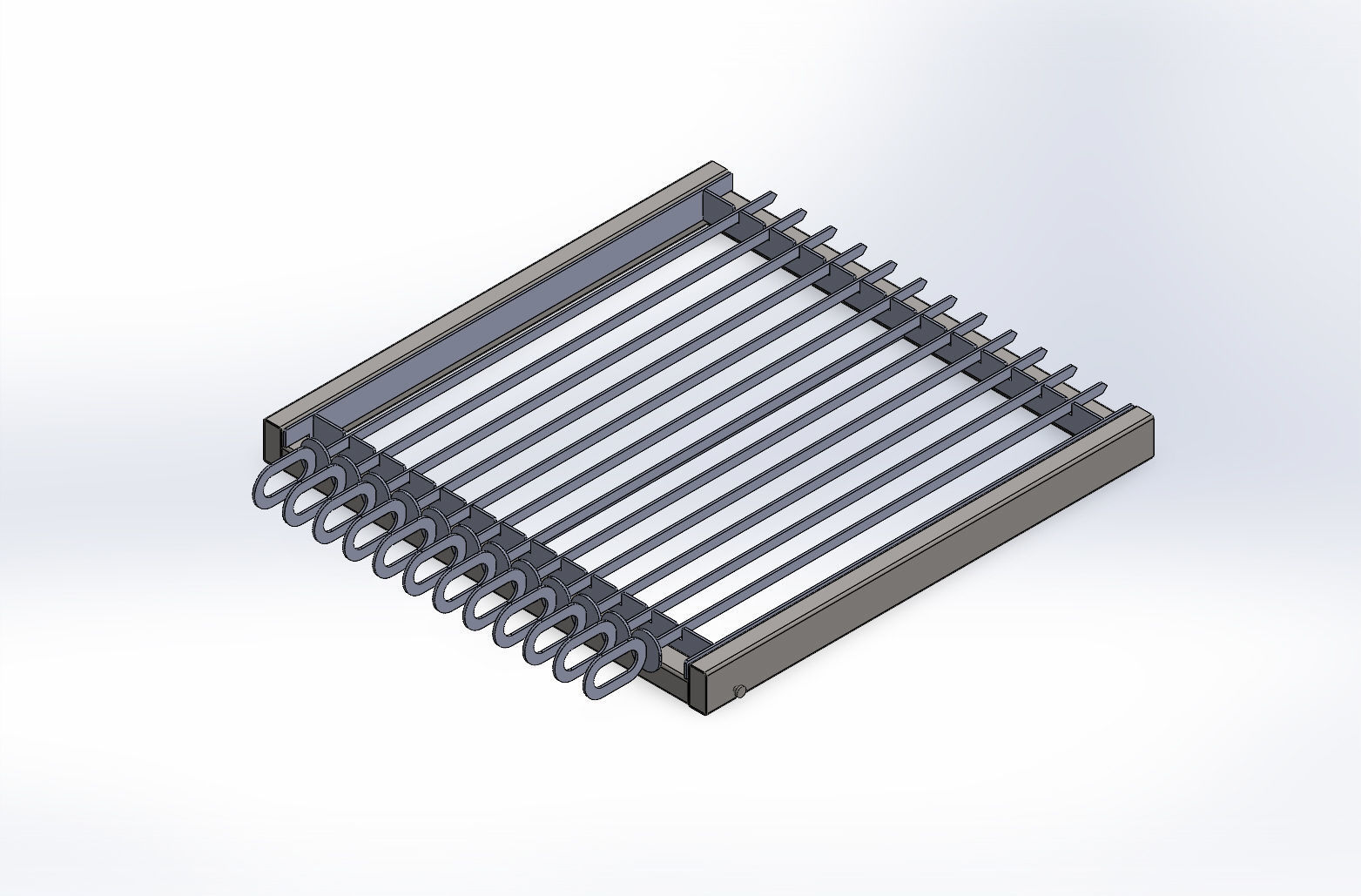 BBQ-Support for Skewers FOR MADE  3D model_8