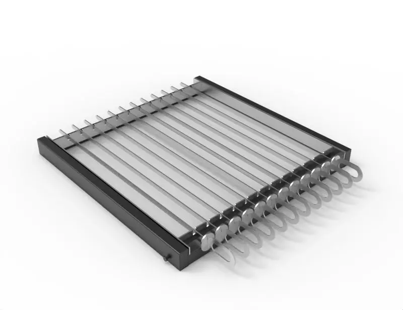 BBQ-Support for Skewers FOR MADE  3D model_0