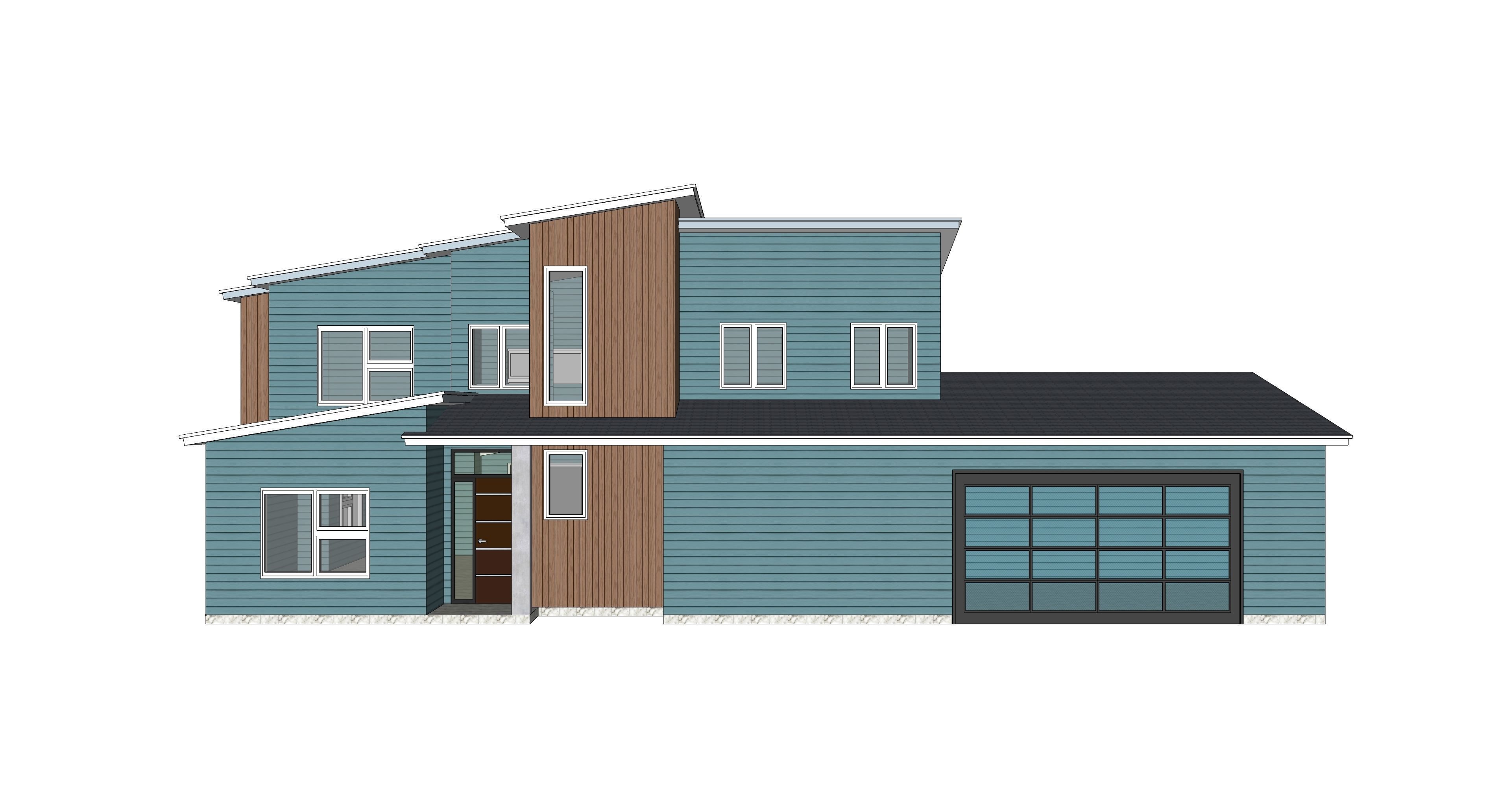 Contemporary House 06 -Archimple LLC 3D model_3