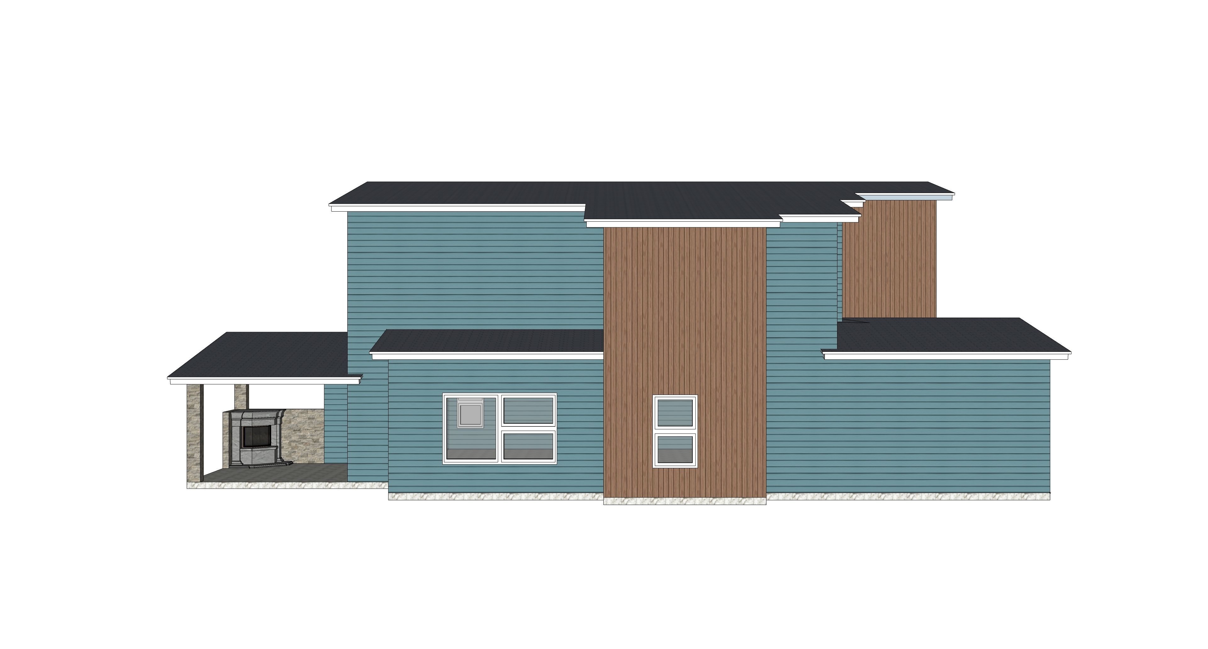 Contemporary House 06 -Archimple LLC 3D model_4