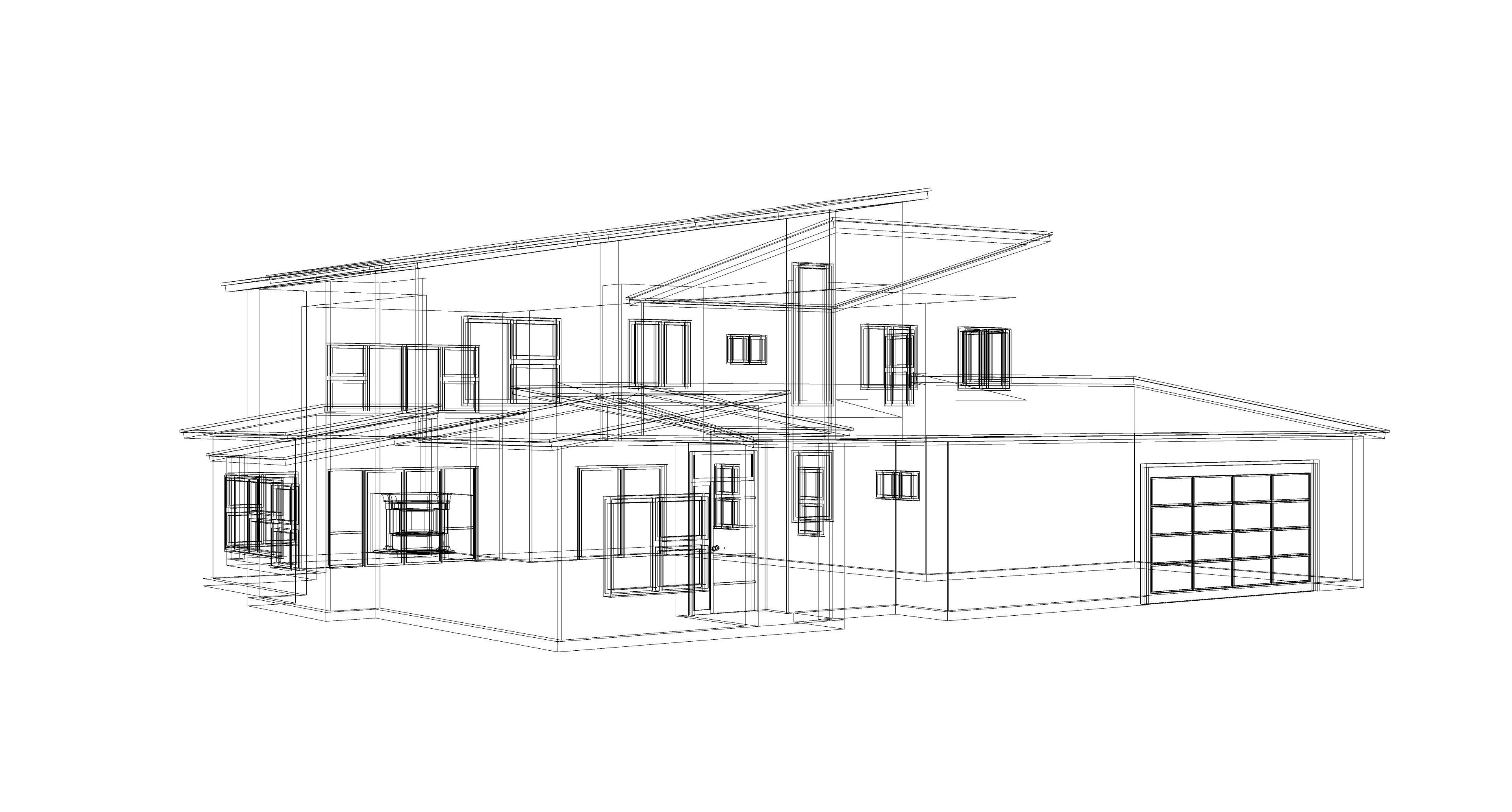 Contemporary House 06 -Archimple LLC 3D model_1