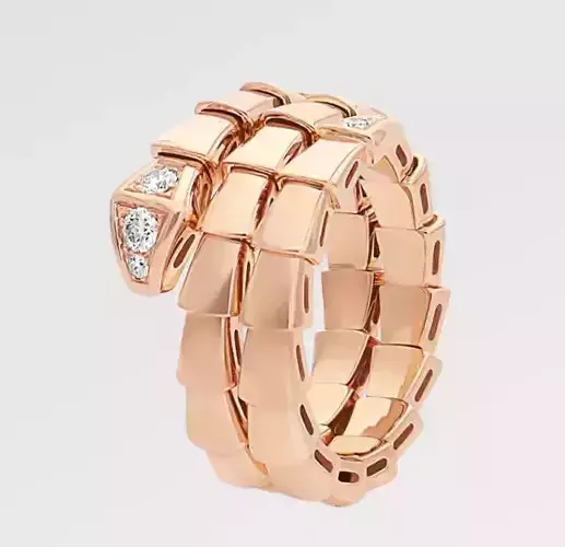 Serpenti Viper Ring head and tail