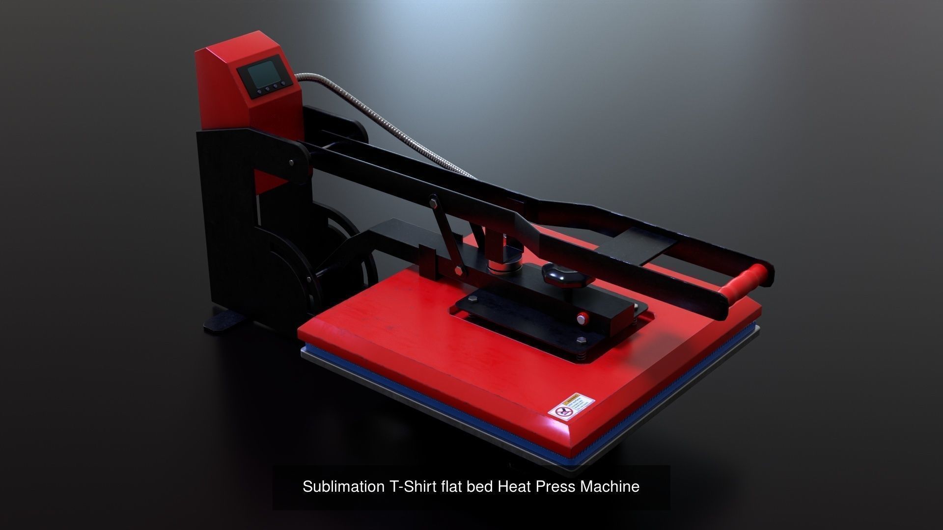 Sublimation Heat Press Machine Bundle 3D Model Collection_25