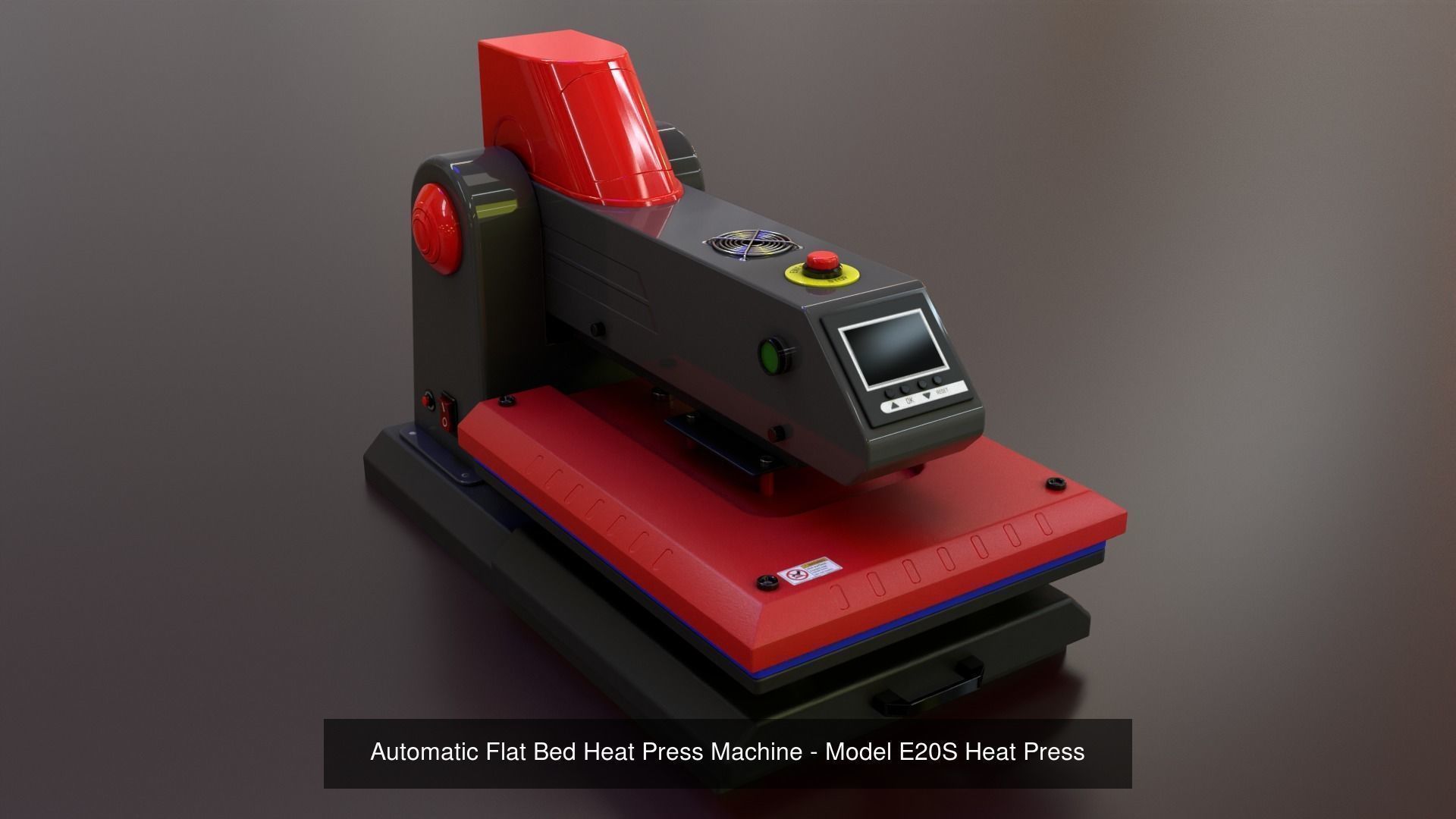 Sublimation Heat Press Machine Bundle 3D Model Collection_33