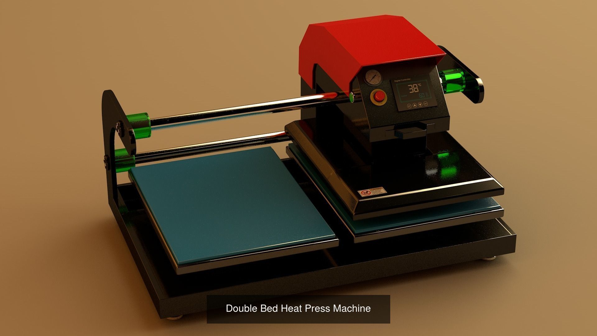 Sublimation Heat Press Machine Bundle 3D Model Collection_32