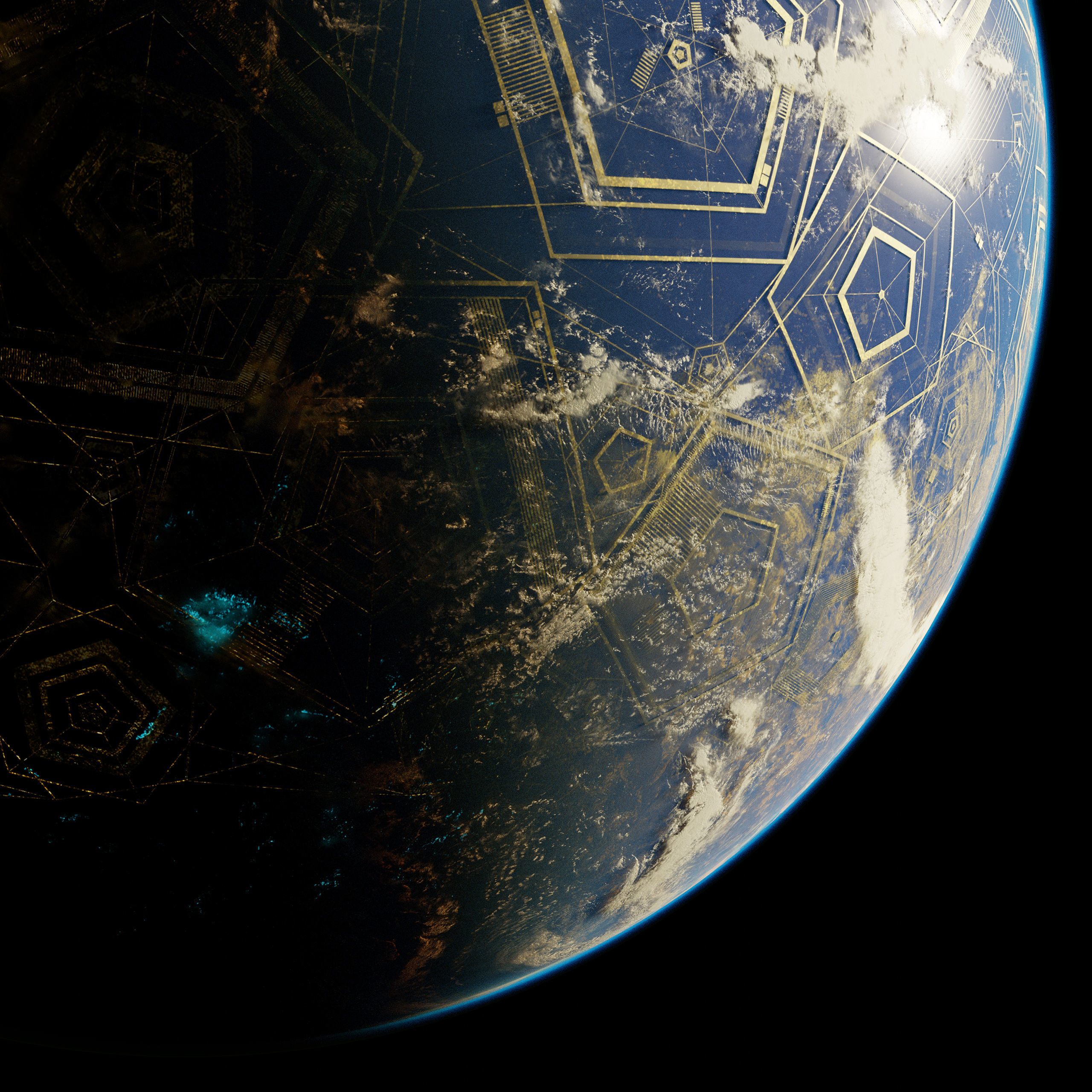 Planet Asgard 12K 3D model_4