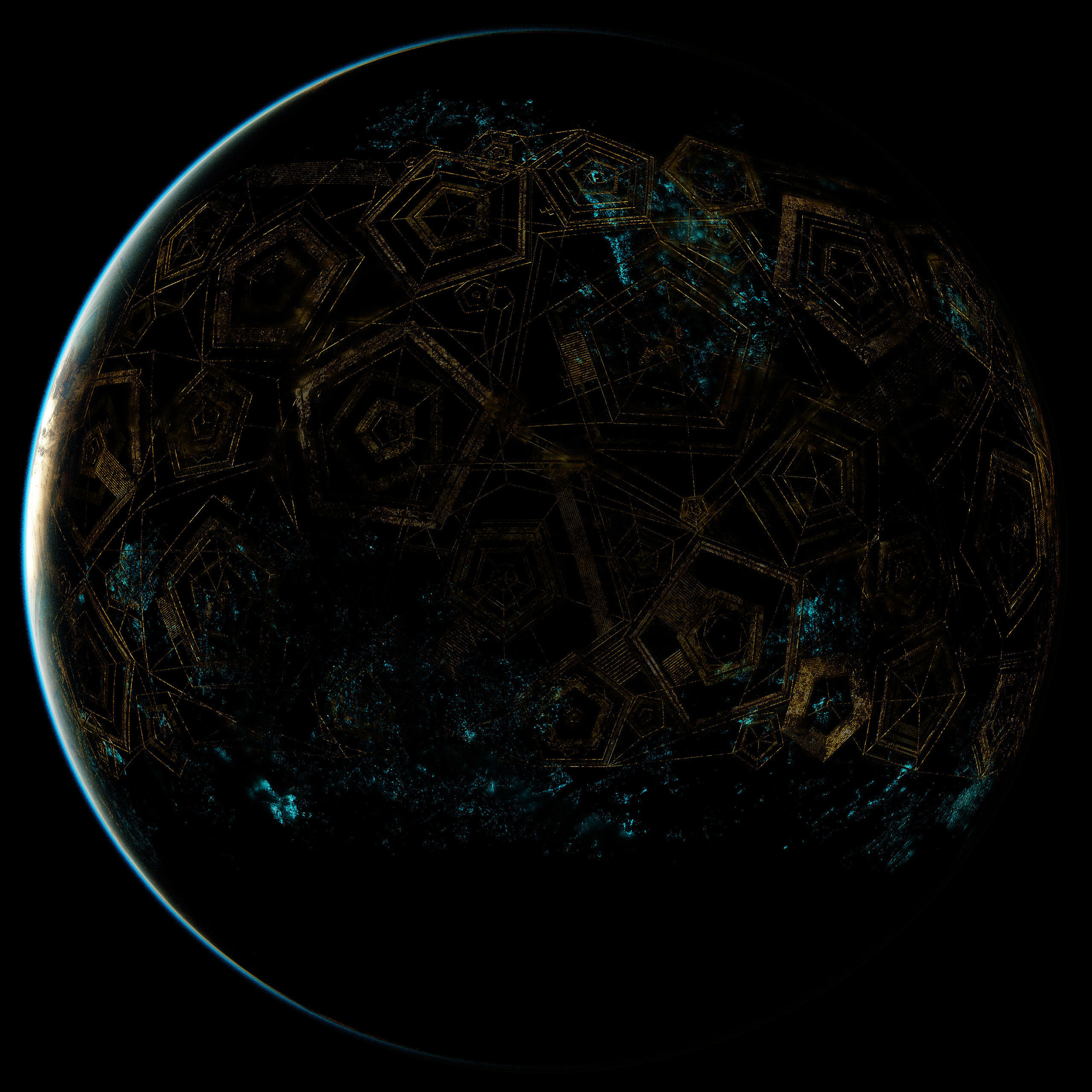 Planet Asgard 12K 3D model_1