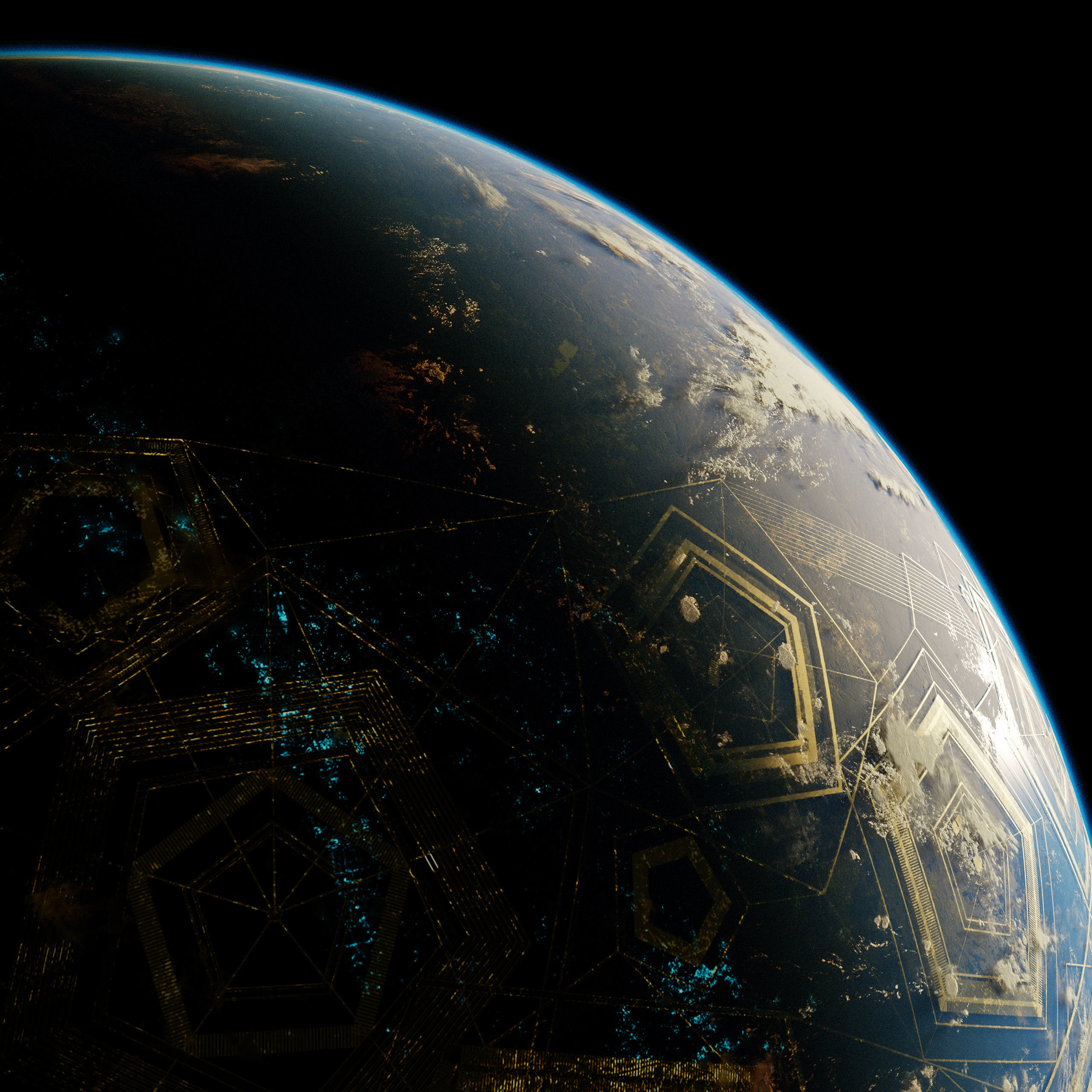 Planet Asgard 12K 3D model_7