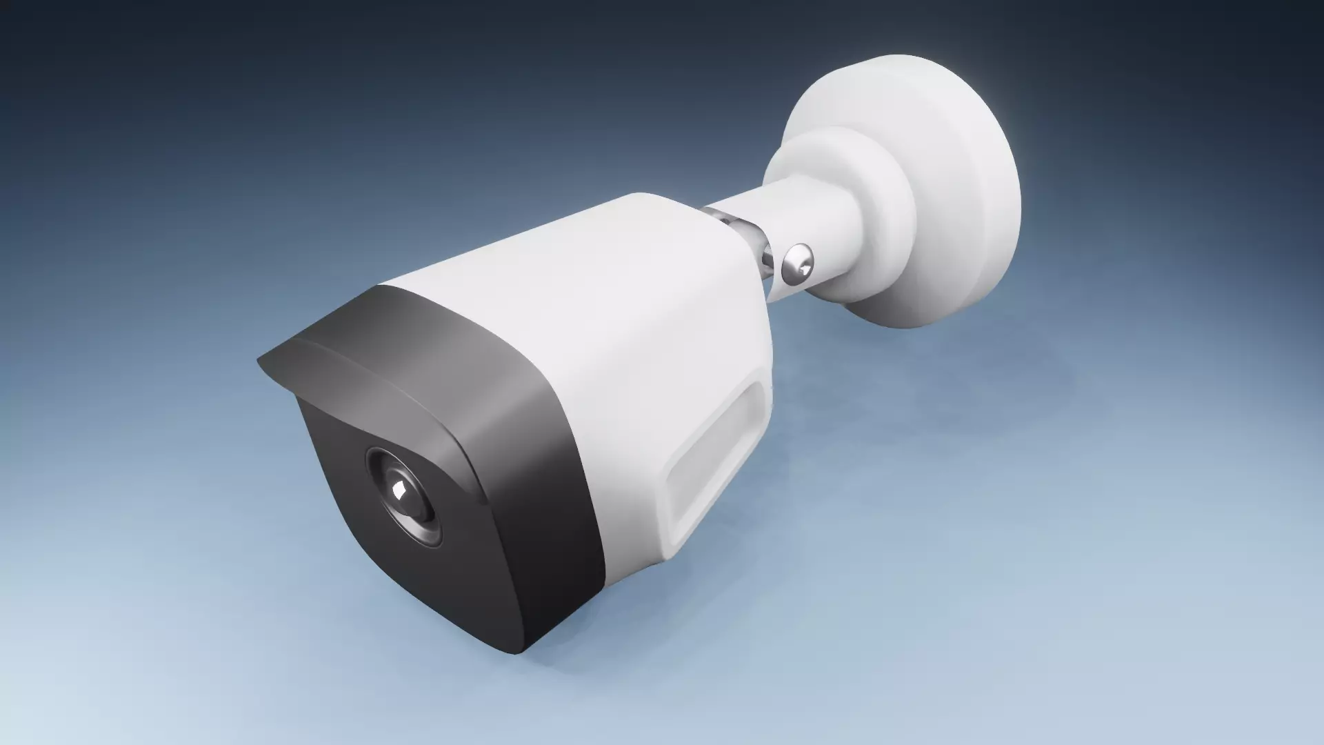 CCTV Camera wall mounted 3D model