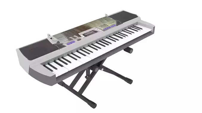 Electric Piano 3D model