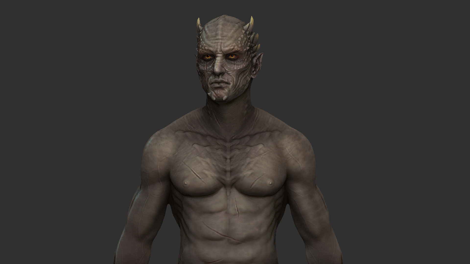 MaleBust 3D model_11