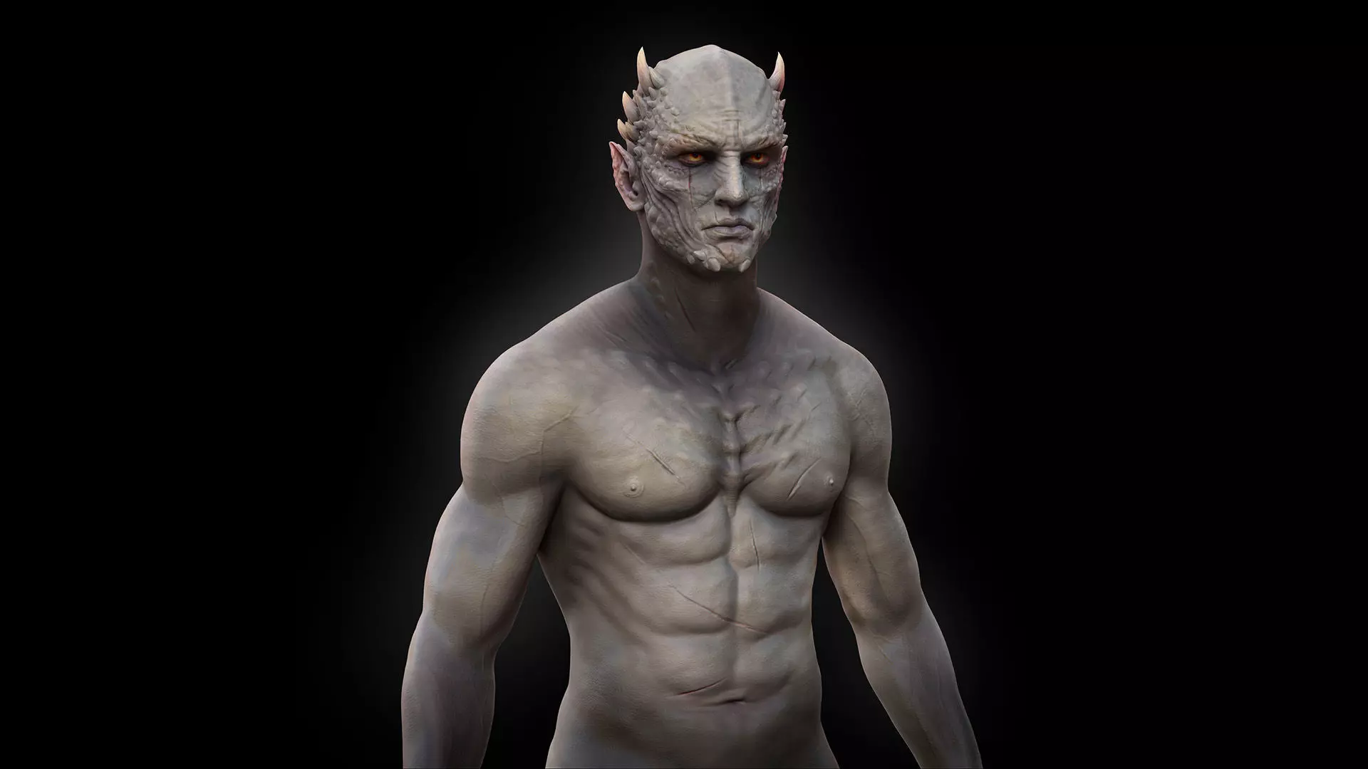 MaleBust 3D model_0
