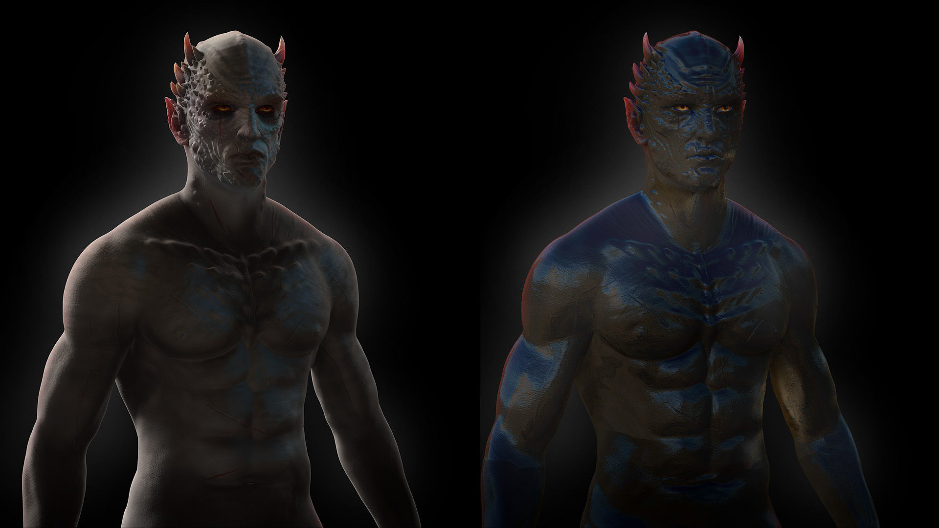 MaleBust 3D model_2