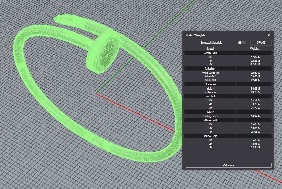 Bracelets JUSTE UN CLOU  New lock Mechanizme R15 3D print model_9