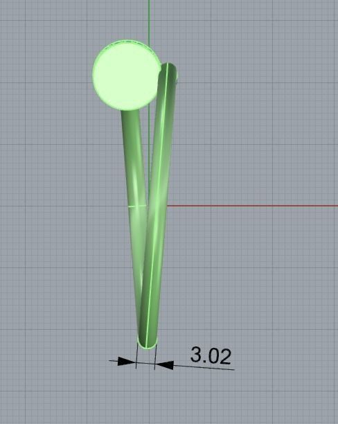 Bracelets JUSTE UN CLOU  New lock Mechanizme R15 3D print model_6