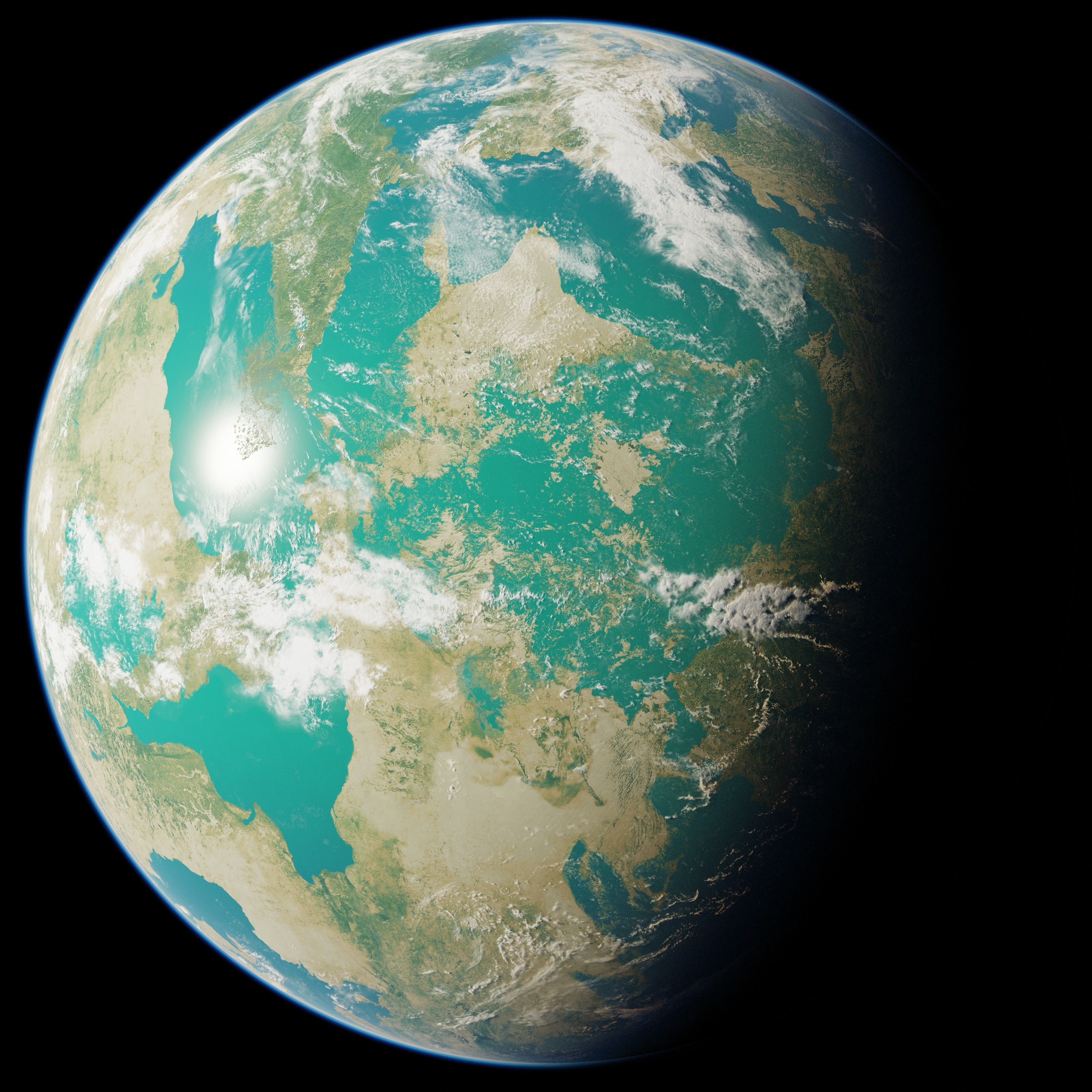 Planet Norshul 12K 3D model_6