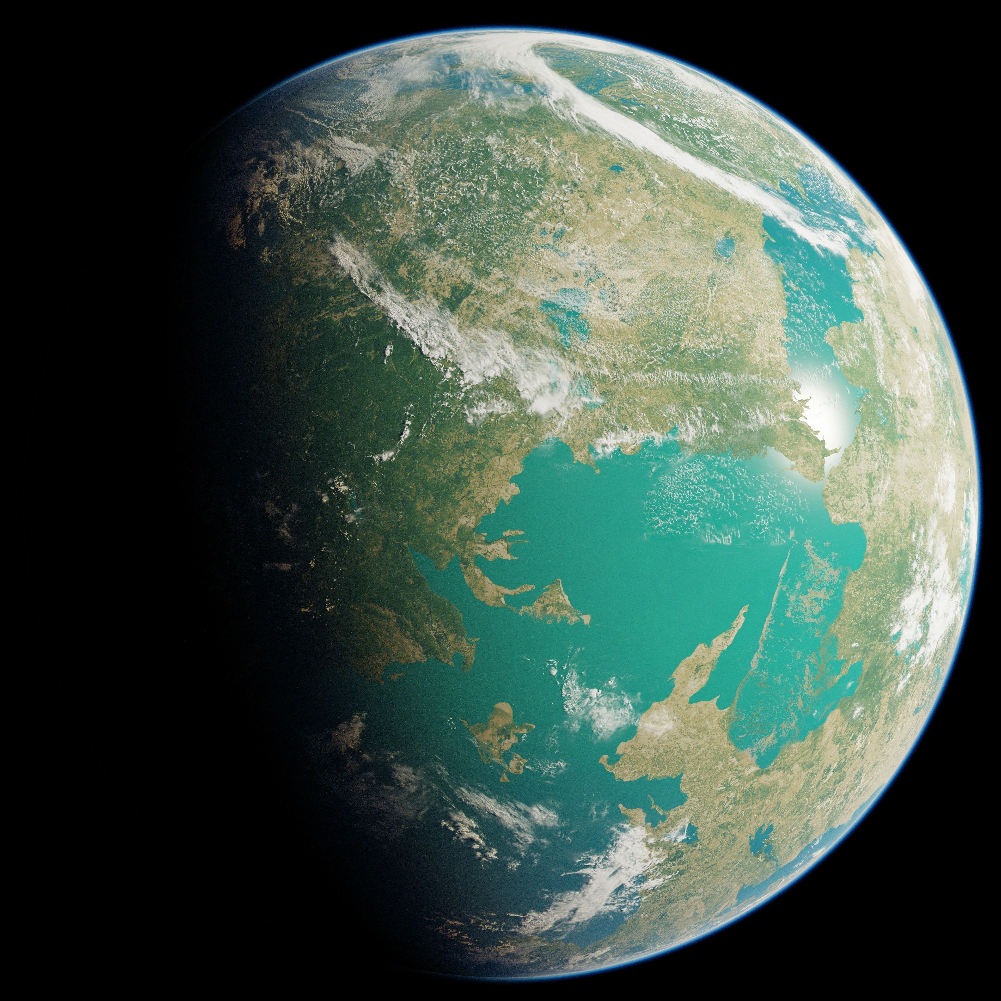 Planet Norshul 12K 3D model_7