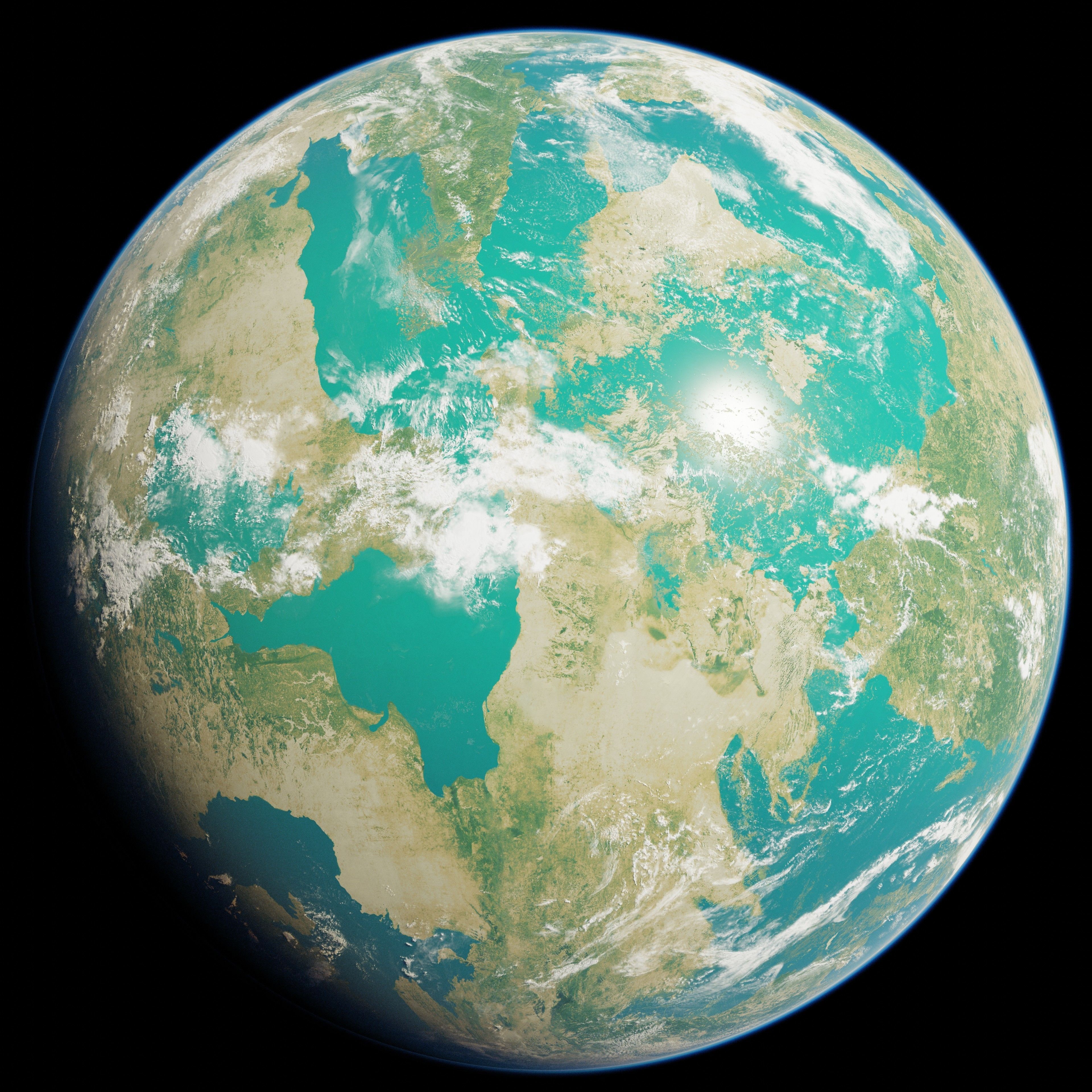 Planet Norshul 12K 3D model_8