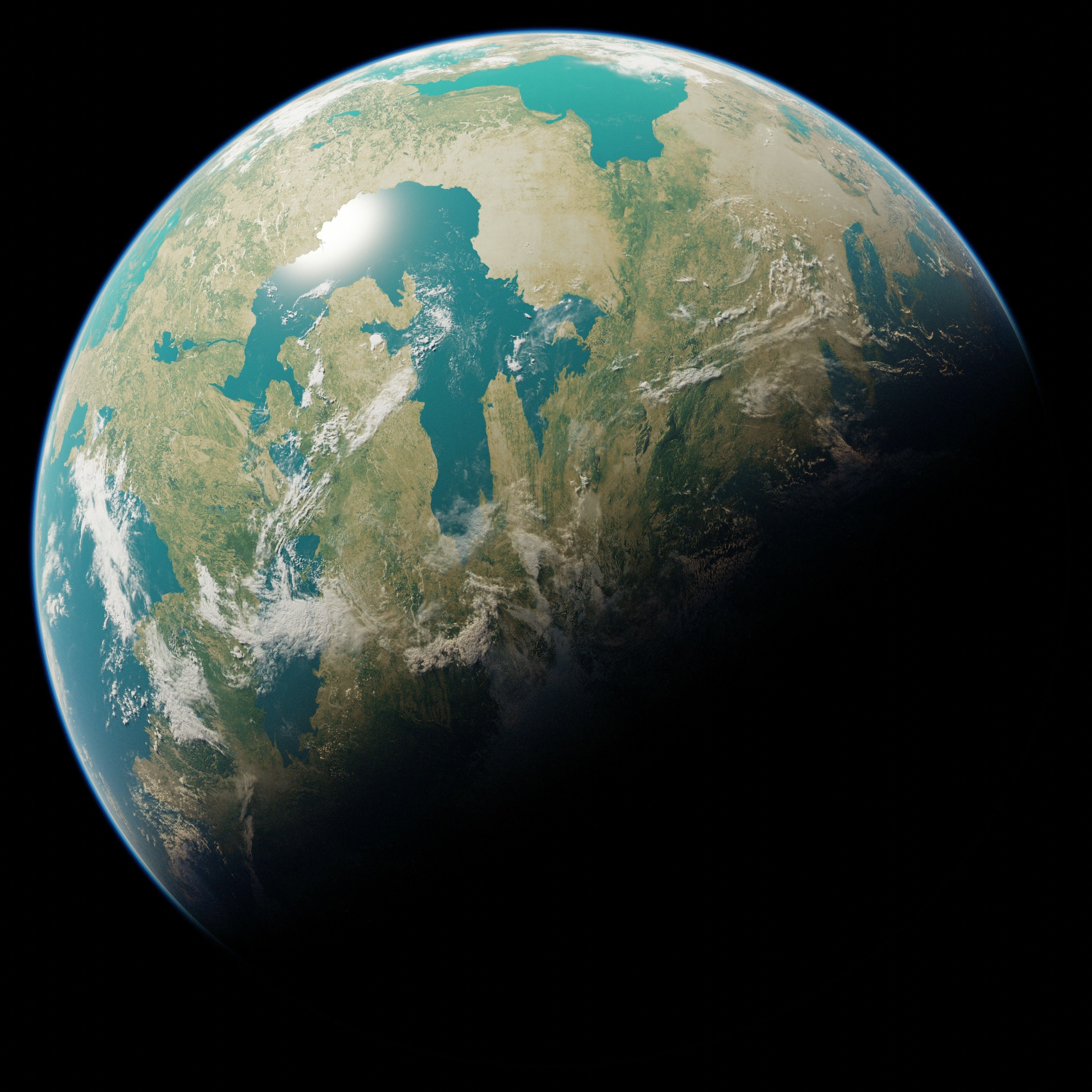Planet Norshul 12K 3D model_5