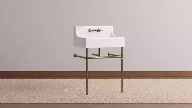 Brass Console Sink